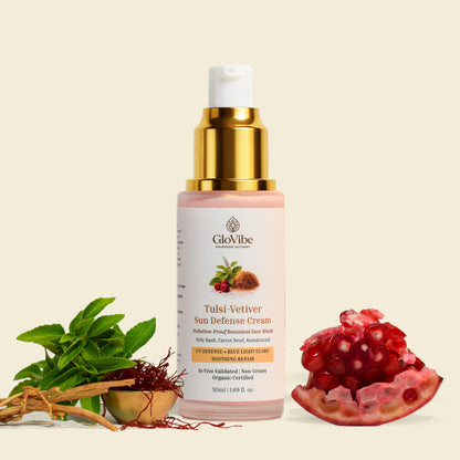 Tulsi-Vetiver Sun Defense Cream