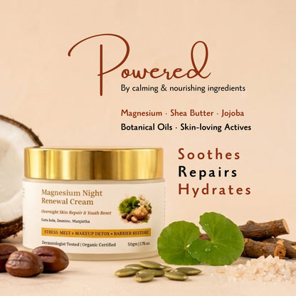 Magnesium Night Renewal Cream