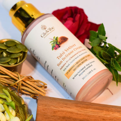 Tulsi-Vetiver Sun Defense Cream