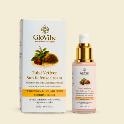Tulsi-Vetiver Sun Defense Cream