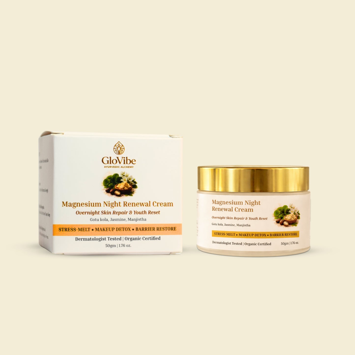 Magnesium Night Renewal Cream